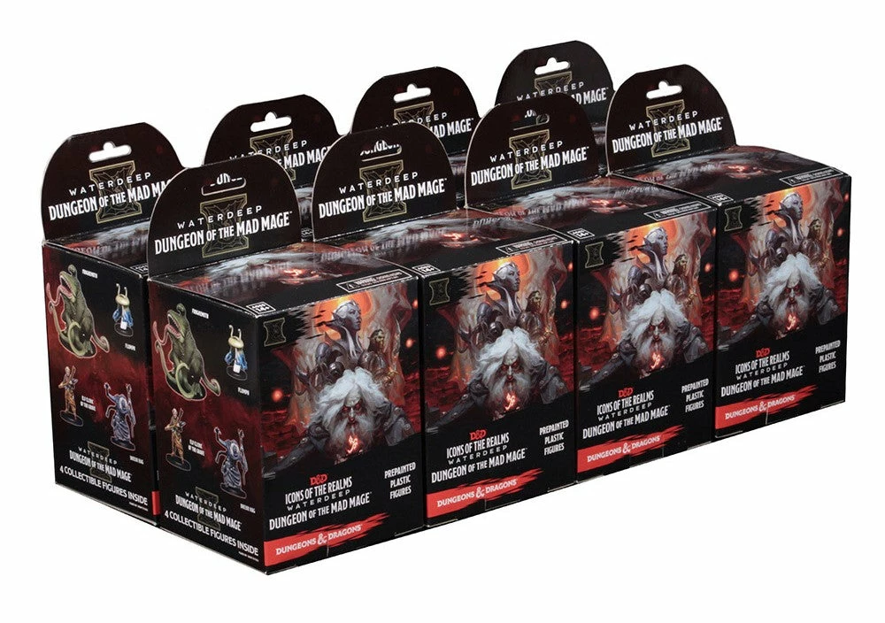 WizKids Role-playing Miniatures Icons Of The Realms: Dungeon Of The Mad Mage - Booster Brick (8) 3 WizKids Role-playing Miniatures Icons Of The Realms: Dungeon Of The Mad Mage - Booster Brick (8)