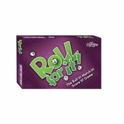 Calliope Games Card Games Roll For It!: Purple Edition