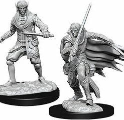 WizKids Role-playing Miniatures Pathfinder: Deep Cuts Unpainted Miniatures - Elf Male Rogue