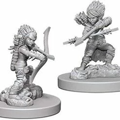 WizKids Pathfinder: Deep Cuts Unpainted Miniatures - Gnome Female Rogue Role-playing Miniatures