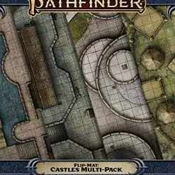 Paizo Role-Playing Games Pathfinder: RPG - Flip Mat: Castles Multi-Pack