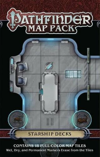Paizo Pathfinder: RPG - Map Pack: Starship Decks 3 Paizo Pathfinder: RPG - Map Pack: Starship Decks