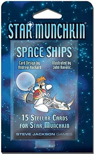 Steve Jackson Games Card Games Star Munchkin - Space Ships Blister Pack 3 Steve Jackson Games Card Games Star Munchkin - Space Ships Blister Pack