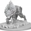 NECA Pathfinder: Deep Cuts Unpainted Miniatures - Dire Wolf Role-playing Miniatures