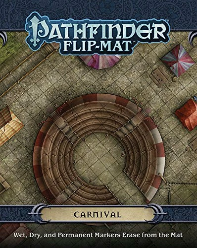 Paizo Pathfinder: RPG - Flip Mat: Carnival Role-Playing Games 3 Paizo Pathfinder: RPG - Flip Mat: Carnival Role-Playing Games