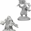 WizKids Nolzur's Marvelous Unpainted Miniatures - Dwarf Female Cleric Role-playing Miniatures