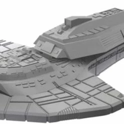 NECA Star Trek: Deep Cuts Unpainted Ships - Cardassian Keldon Class