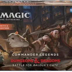 Wizards Of The Coast Card Games Magic: The Gathering - Commander Legends: Dungeons & Dragons Battle For Baldur's Gate - Bundle