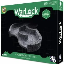 NECA Role-Playing Games WarLock Tiles - Dungeon Tile III: Curves