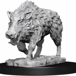 NECA Role-playing Miniatures Wizkids: Deep Cuts Unpainted Miniatures - Wild Boar