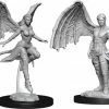 WizKids Nolzur's Marvelous Unpainted Miniatures - Succubus & Incubus Role-playing Miniatures