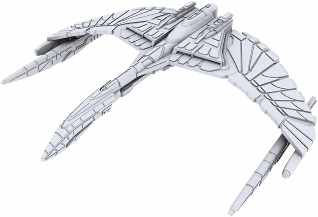 NECA Star Trek: Deep Cuts Unpainted Ships - Valdore Class Role-playing Miniatures 3 NECA Star Trek: Deep Cuts Unpainted Ships - Valdore Class Role-playing Miniatures