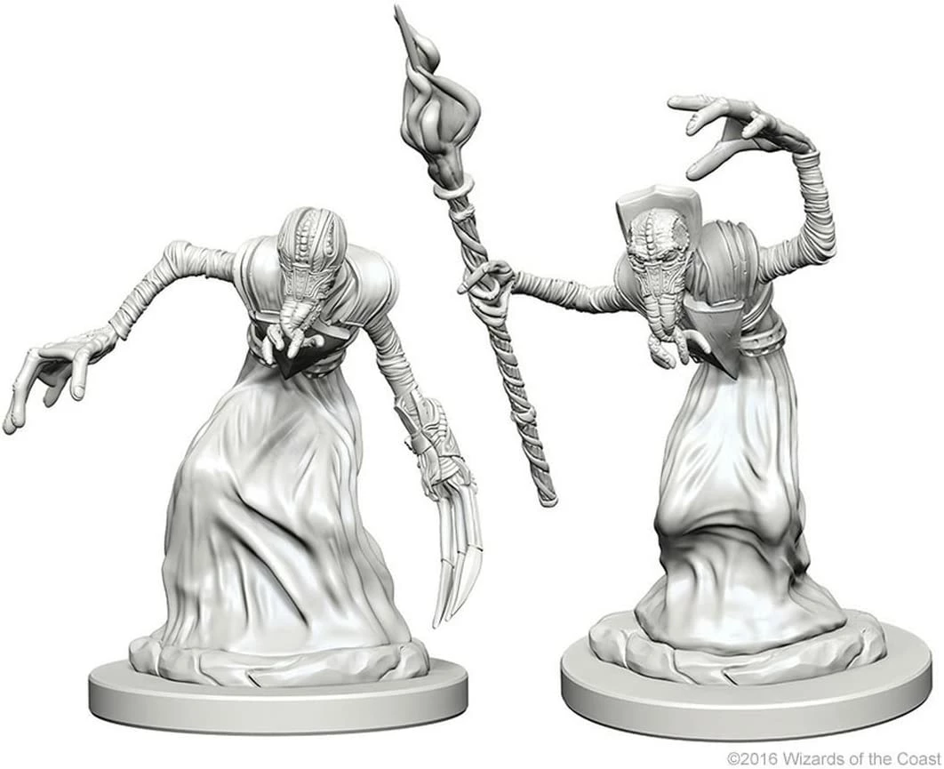 WizKids Nolzur's Marvelous Unpainted Miniatures - Mindflayers Role-playing Miniatures 3 WizKids Nolzur's Marvelous Unpainted Miniatures - Mindflayers Role-playing Miniatures