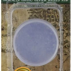 Wizkids: Deep Cuts Unpainted Miniatures - 50mm (2 Inch) Clear Bases X10