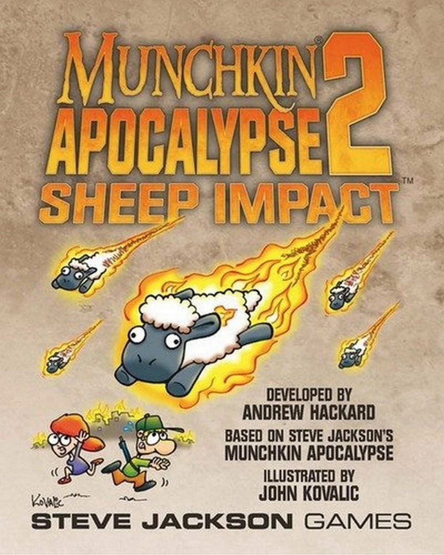 Steve Jackson Games Card Games Munchkin Apocalypse - #2: Sheep Impact Expansion 3 Steve Jackson Games Card Games Munchkin Apocalypse - #2: Sheep Impact Expansion