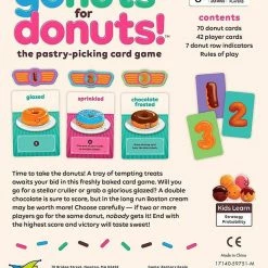 Ceaco Card Games Go Nuts For Donuts