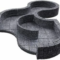 NECA Role-Playing Games WarLock Tiles - Dungeon Tile III: Curves