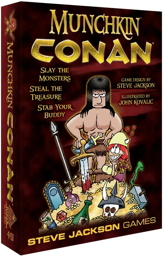 Steve Jackson Games Card Games Munchkin Conan 3 Steve Jackson Games Card Games Munchkin Conan