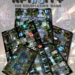 Modiphius Entertainment Role-Playing Games Infinity: RPG - Paradiso Geomorphic Tile Set