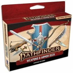 Paizo Role-Playing Games Pathfinder: RPG - Weapons And Armor Deck