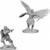 WizKids Nolzur's Marvelous Unpainted Miniatures - Male Aasimar Fighter Role-playing Miniatures