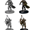 WizKids Role-playing Miniatures Pathfinder: Deep Cuts Unpainted Miniatures - Elf Male Fighter (72598)