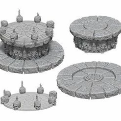 Wizkids: Deep Cuts Unpainted Miniatures - Magic Dias Role-playing Miniatures