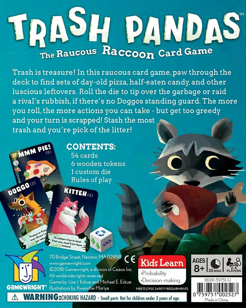 Ceaco Trash Pandas 5 Ceaco Trash Pandas