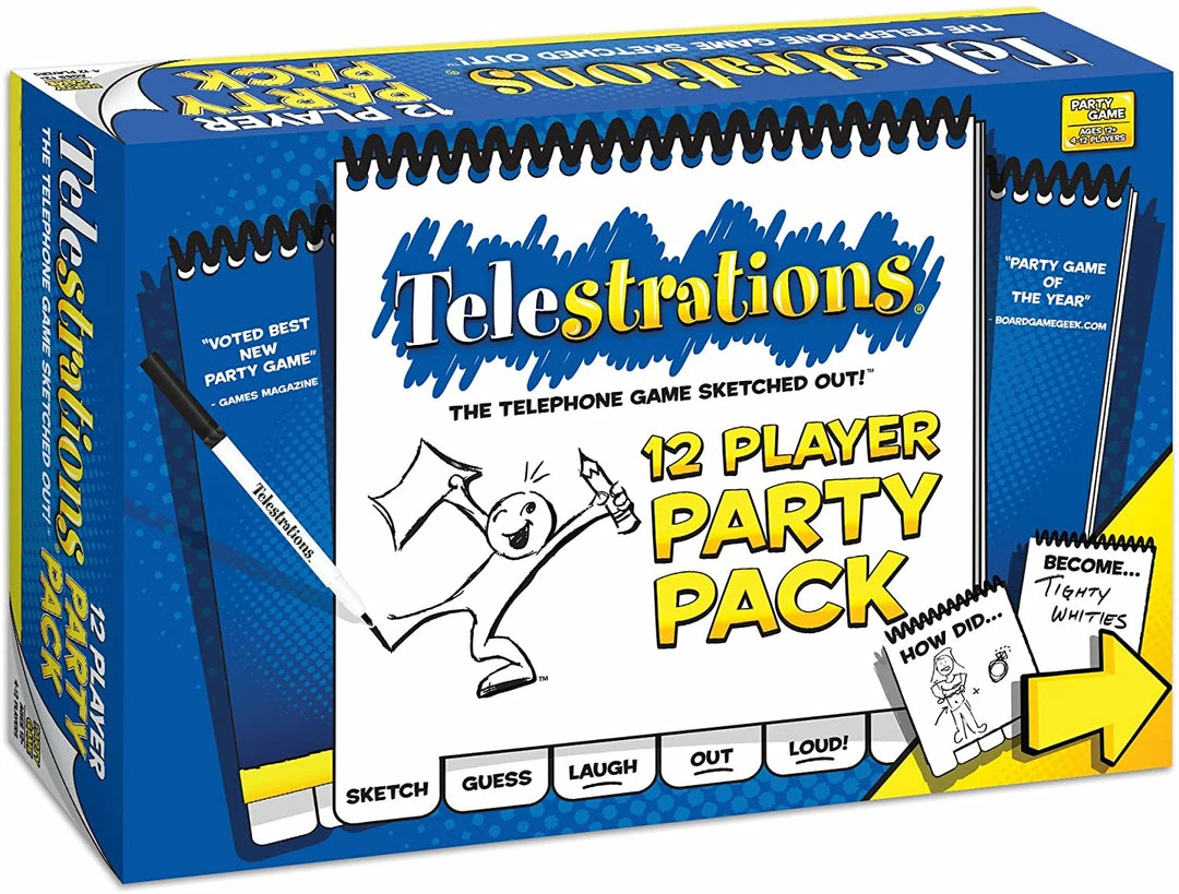 USAopoly Telestrations Party Pack Board Games 3 USAopoly Telestrations Party Pack Board Games