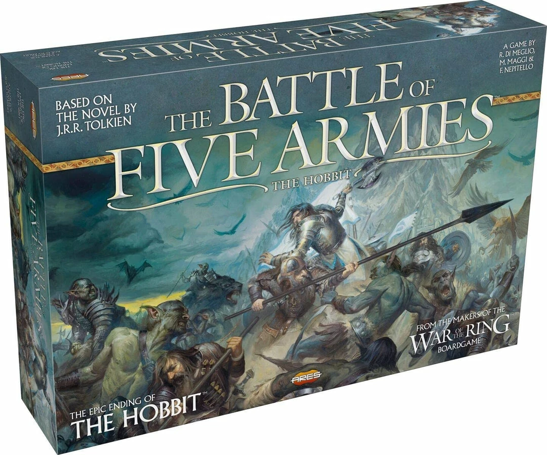 Ares Games War Of The Ring: The Battle Of Five Armies W/ Fate Of Erebor Expansion For War Of The Ring Board Games 3 Ares Games War Of The Ring: The Battle Of Five Armies W/ Fate Of Erebor Expansion For War Of The Ring Board Games