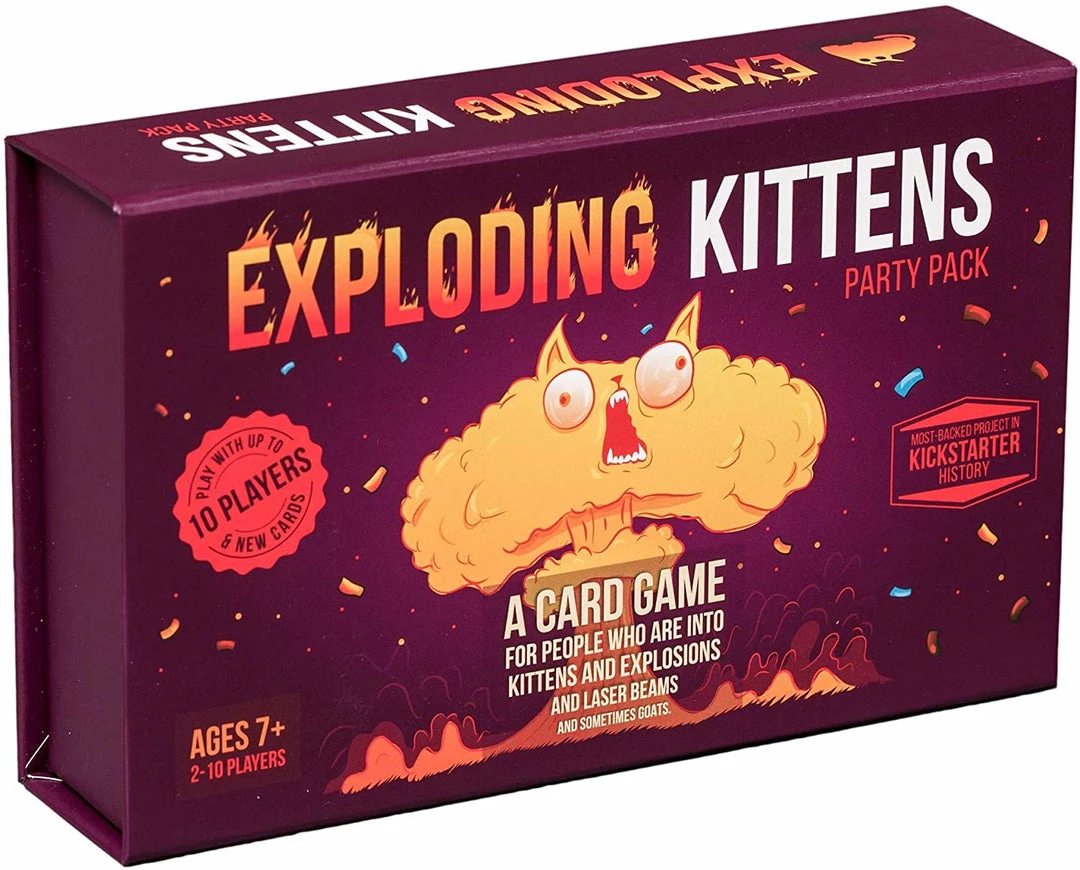 Exploding Kittens Inc. Exploding Kittens: Party Pack Card Games 3 Exploding Kittens Inc. Exploding Kittens: Party Pack Card Games
