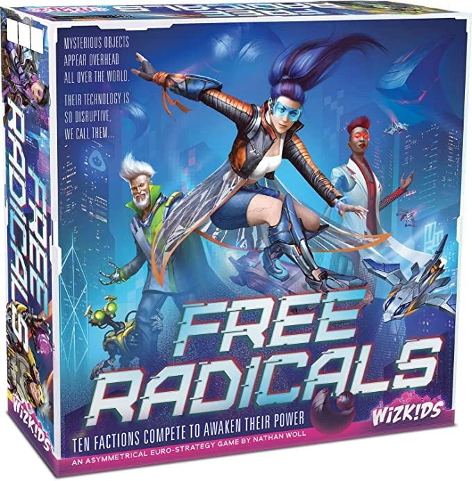 WizKids Board Games Free Radicals 3 WizKids Board Games Free Radicals