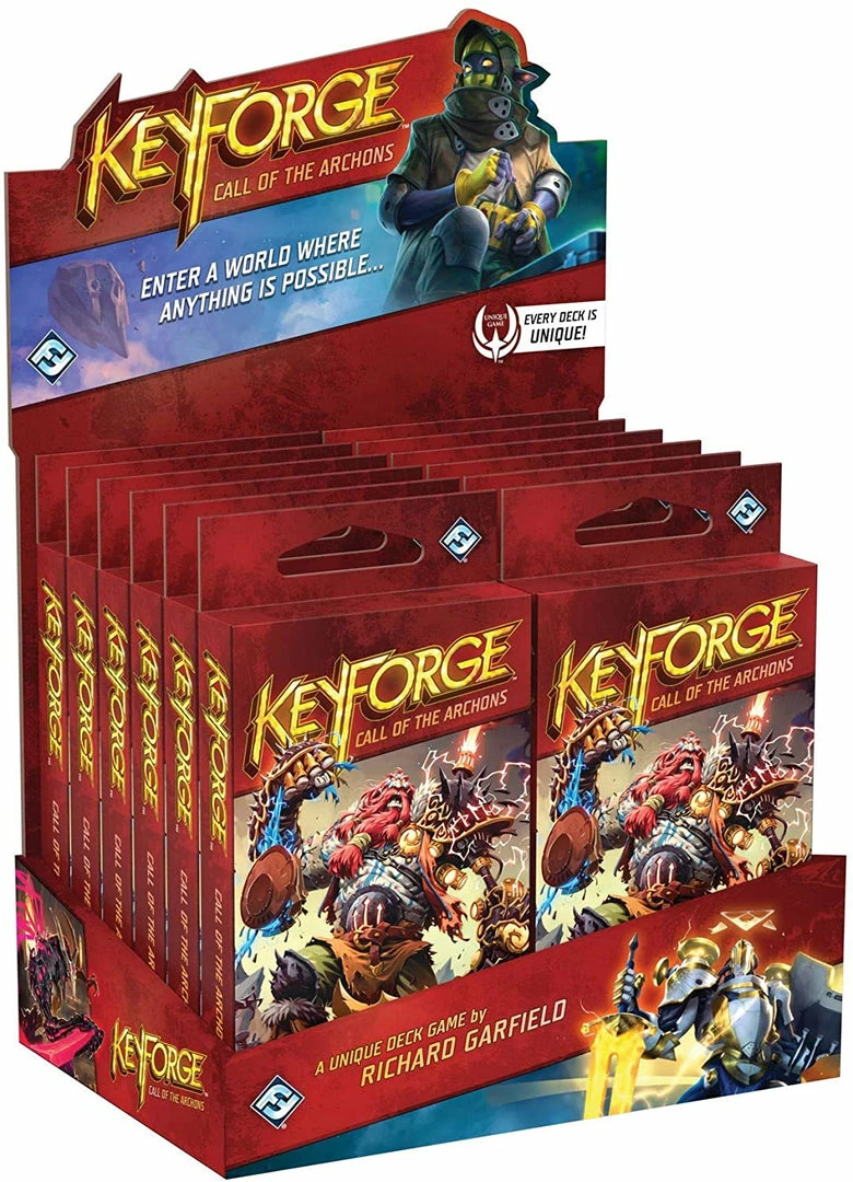 Fantasy Flight Games Card Games Keyforge: Call Of The Archons - Deck Display 3 Fantasy Flight Games Card Games Keyforge: Call Of The Archons - Deck Display