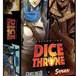 Roxley Games Board Games Dice Throne: Season 2 - Box #1: Gunslinger Vs Samurai