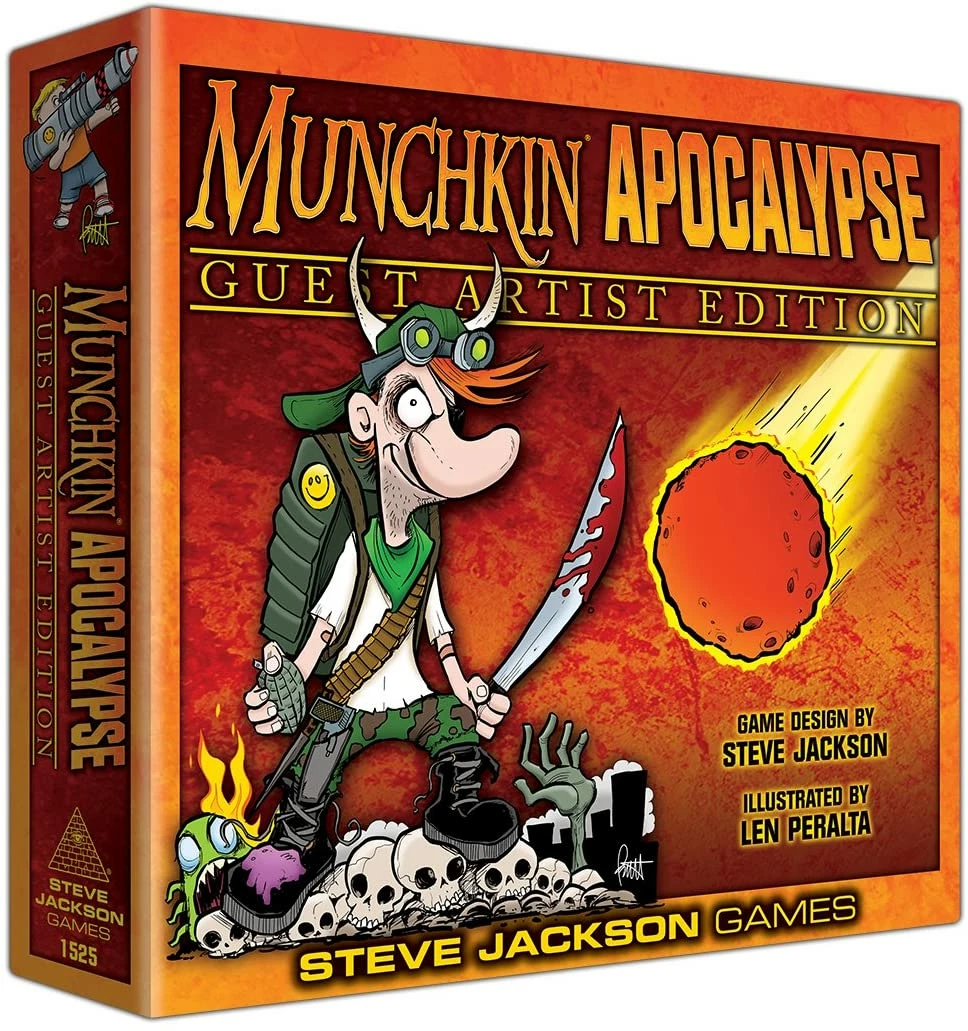 Steve Jackson Games Munchkin Apocalypse - Guest Artist Edition (Len Peralta) Card Games 3 Steve Jackson Games Munchkin Apocalypse - Guest Artist Edition (Len Peralta) Card Games