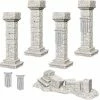 Role-playing Miniatures Wizkids: Deep Cuts Unpainted Miniatures - Pillars & Banners