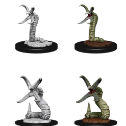 WizKids Nolzur's Marvelous Unpainted Miniatures - Grick & Grick Alpha Role-playing Miniatures