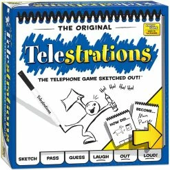 USAopoly Board Games Telestrations Party Game
