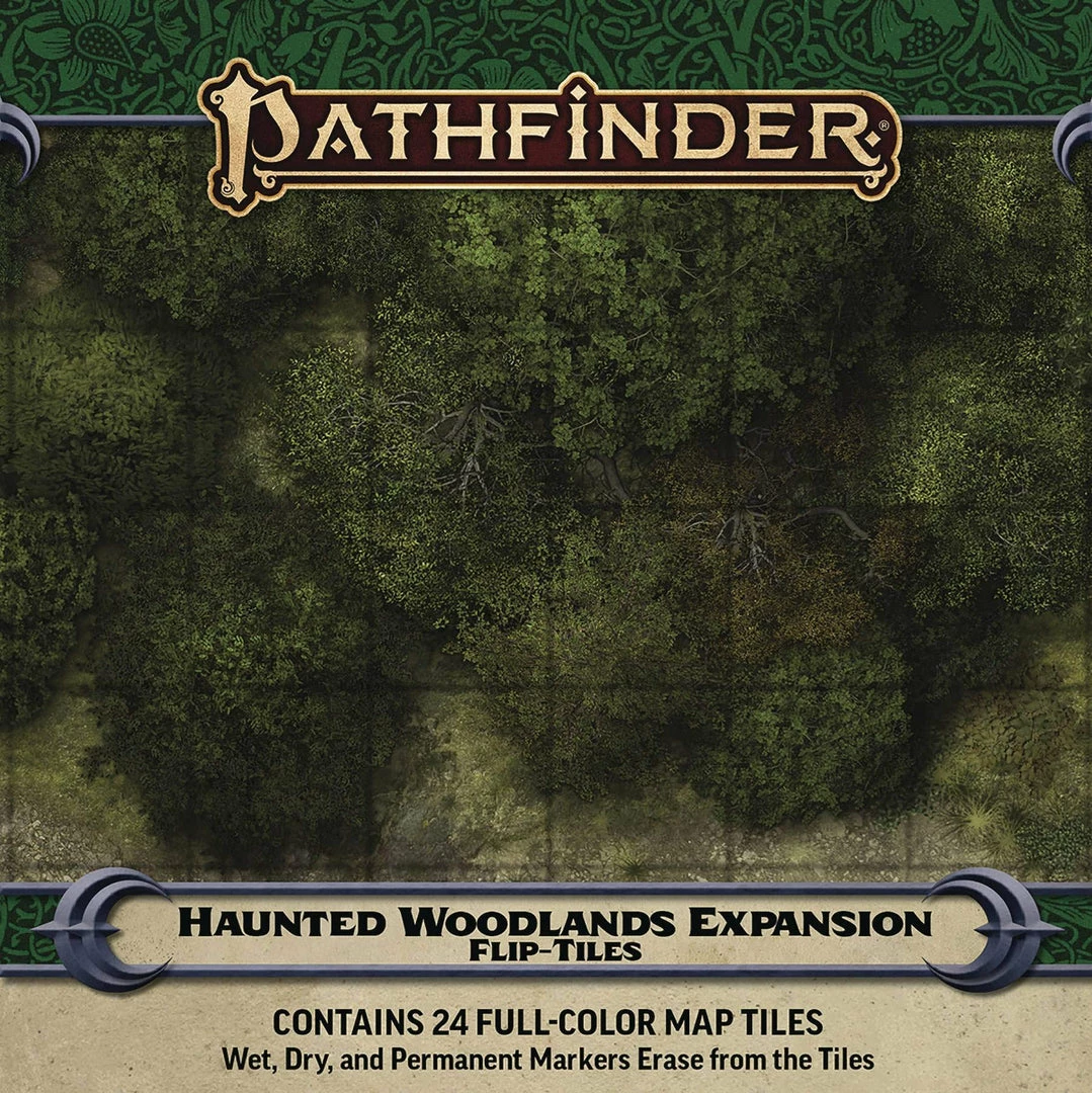 Paizo Pathfinder: RPG - Flip-Tiles: Haunted Woodlands Role-Playing Games 3 Paizo Pathfinder: RPG - Flip-Tiles: Haunted Woodlands Role-Playing Games