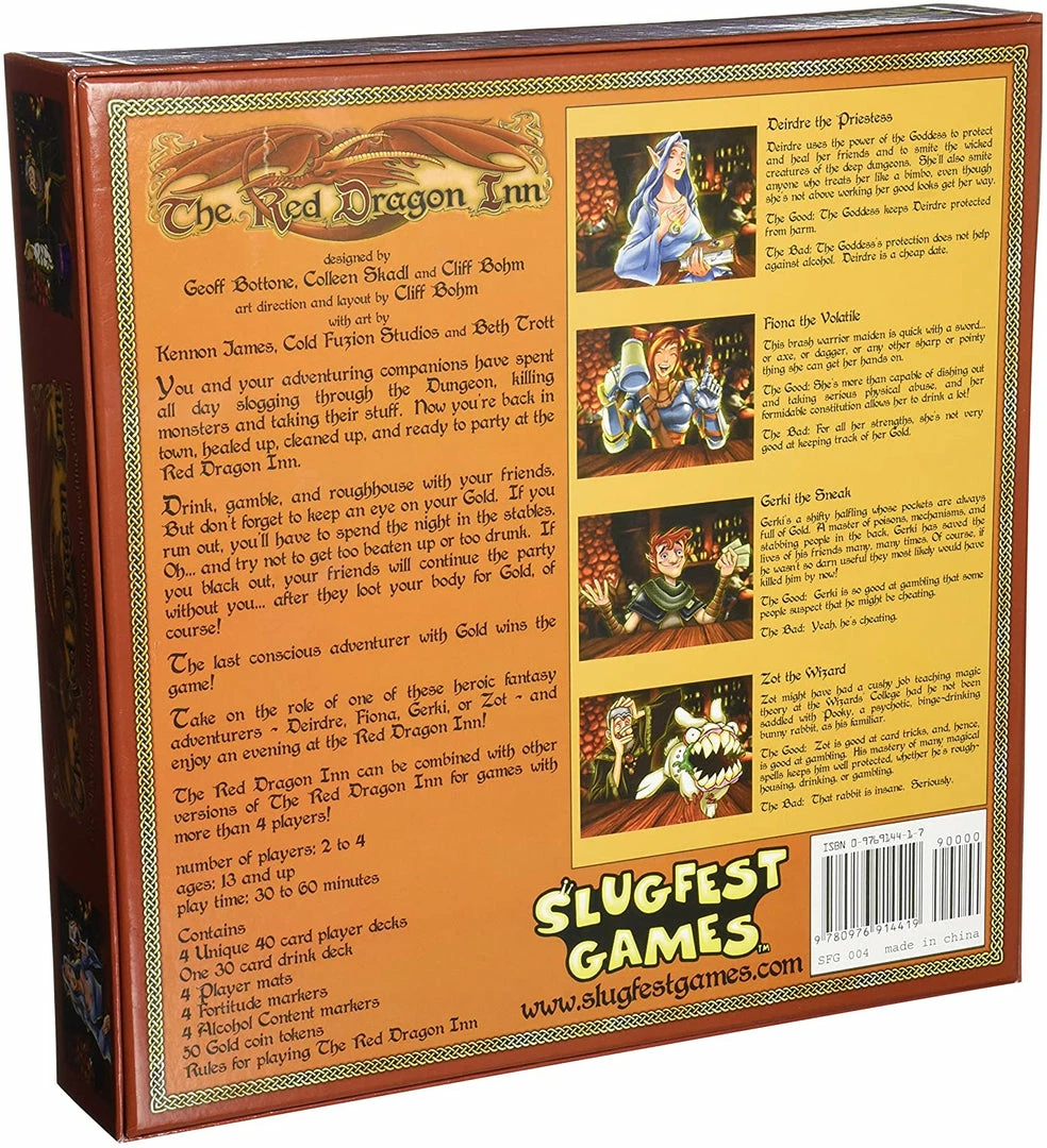 Slugfest Games Red Dragon Inn 4 Slugfest Games Red Dragon Inn