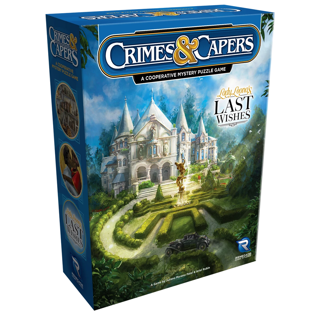 Renegade Game Studios Crimes & Capers: Lady Leona`s Last Wishes Board Games 3 Renegade Game Studios Crimes & Capers: Lady Leona`s Last Wishes Board Games