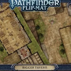 Paizo Pathfinder: RPG - Flip Mat: Bigger Tavern Role-Playing Games