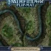 Paizo Role-Playing Games Pathfinder: RPG - Flip Mat: Forbidden Jungle
