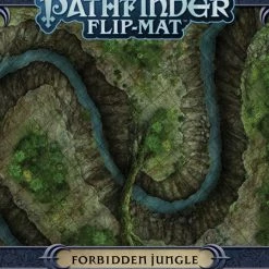 Paizo Role-Playing Games Pathfinder: RPG - Flip Mat: Forbidden Jungle