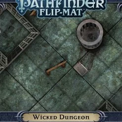 Paizo Role-Playing Games Pathfinder: RPG - Flip Mat: Wicked Dungeon