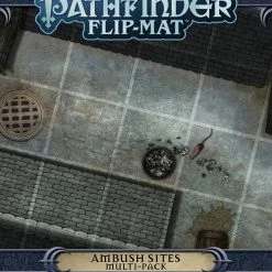 Paizo Role-Playing Games Pathfinder: RPG - Flip Mat: Ambush Sites Multi-Pack
