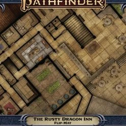 Paizo Pathfinder: RPG - Flip Mat: The Rusty Dragon Inn