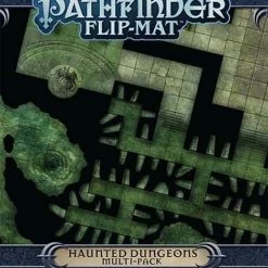 Paizo Pathfinder: RPG - Flip Mat: Haunted Dungeons Multi-Pack Role-Playing Games