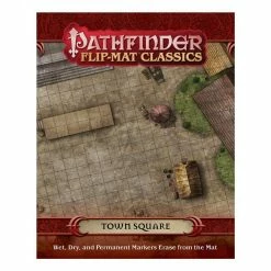 Paizo Pathfinder: RPG - Flip-Mat Classics: Town Square Role-Playing Games