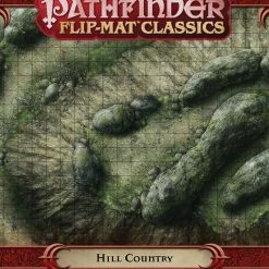 Paizo Role-Playing Games Pathfinder: RPG - Flip-Mat Classics: Hill Country